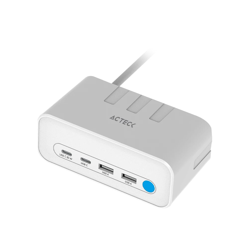 Cargador de escritorio  Energon MATE CE4676 Acteck  7 en 1 - Cargador de escritorio  Energon MATE CE4676 Acteck  7 en 1 -